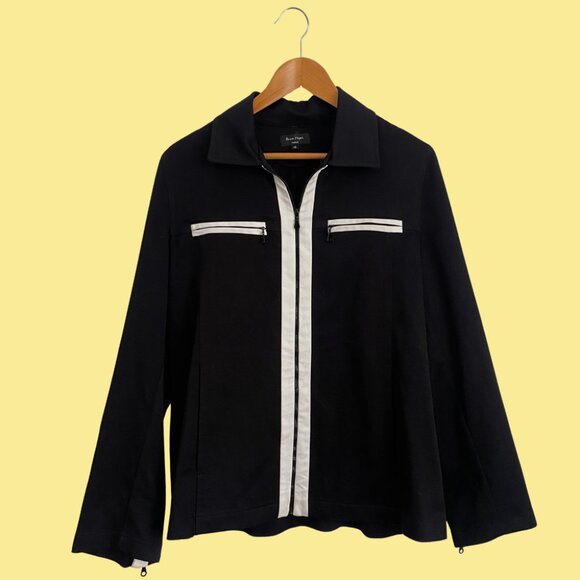 Vintage Black & White Jacket - Picture 1 of 7